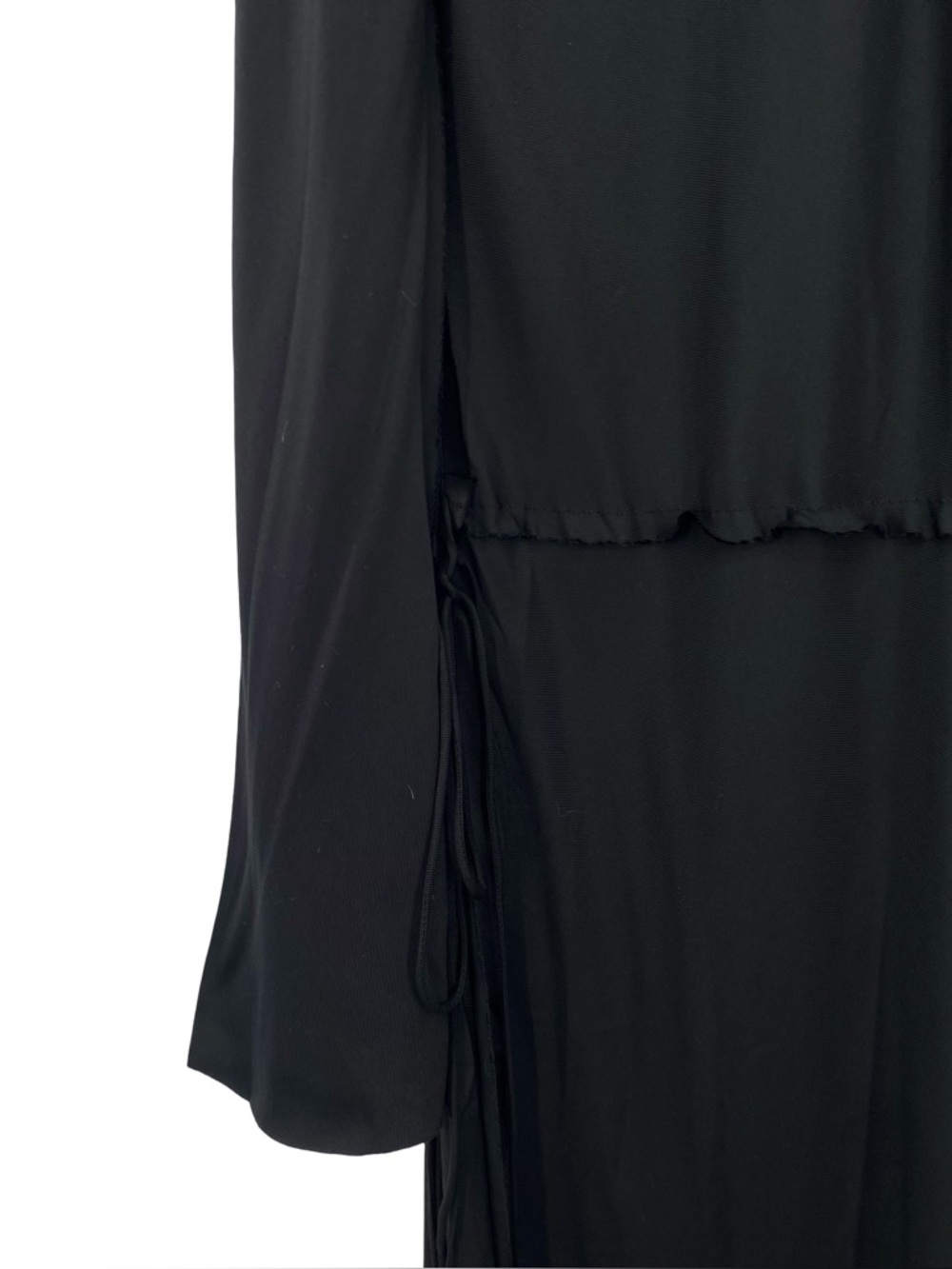 Bec + Bridge Emery Long Sleeve Tie Black Maxi Dress New Size 6 - Picture 9 of 14